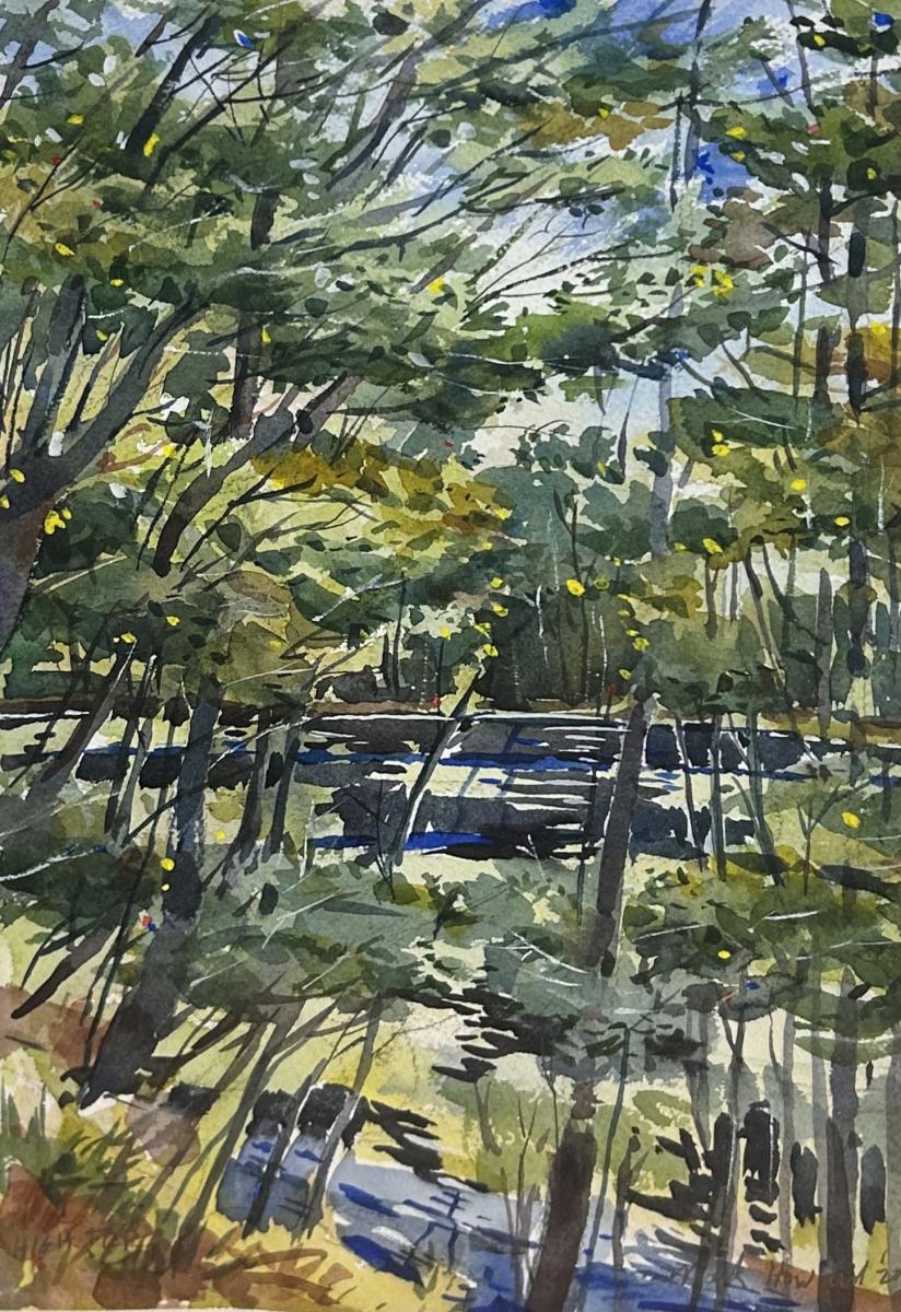 Mark Howard,
High Top,
Watercolor