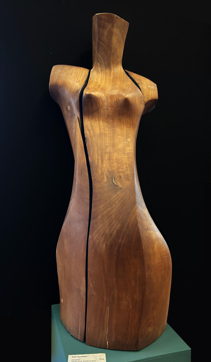 Enzo Torcoletti, 
Ambrosia II,
Red Bay Wood, dowels and Paint