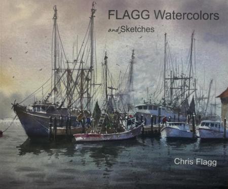 Chris Flagg, 
FLAGG Watercolors & Sketches Book
